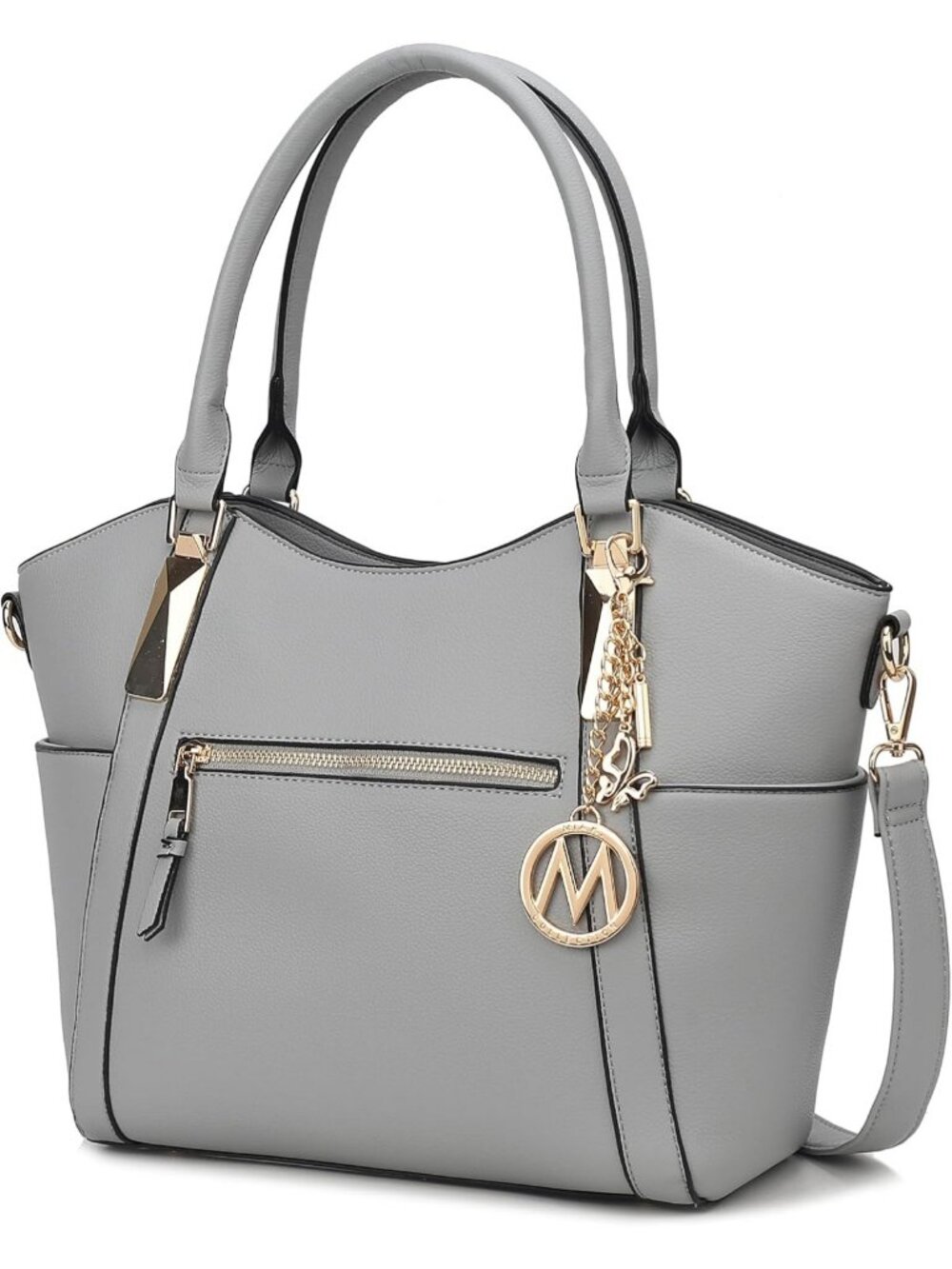 Stylish PU Leather Tote Satchel Handbag for Women - Versatile Shoulder Bag